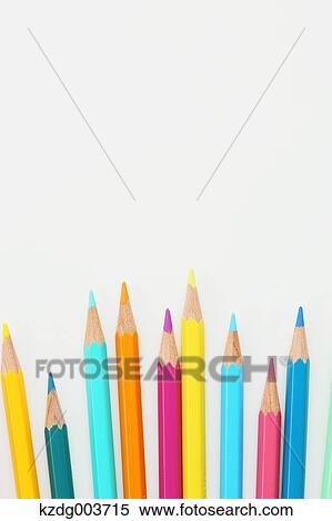Stock Photography - Coloured pencils. Fotosearch
