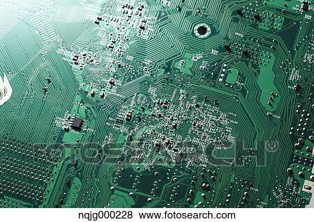 Computer motherboard View Large Photo Image Stock Photo - Computer motherboard. Fotosearch