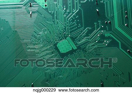 Computer motherboard View Large Photo Image Stock Photo - Computer motherboard. Fotosearch