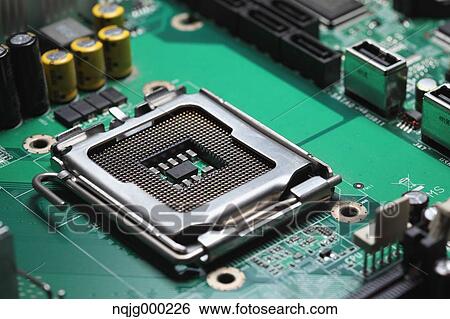 Computer motherboard View Large Photo Image Stock Photograph - Computer motherboard. Fotosearch