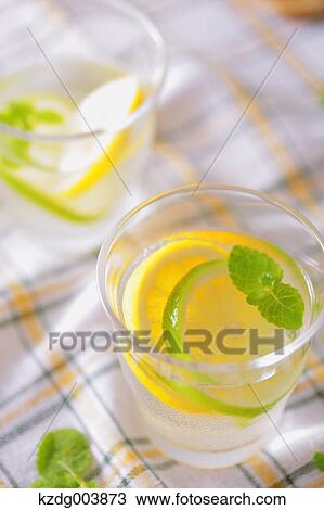 Stock Image - Detox Water. Fotosearch