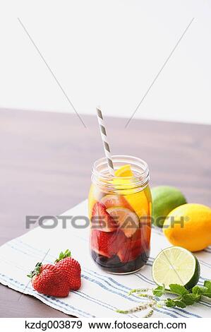 Stock Photo - Detox Water. Fotosearch