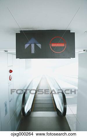 Escalator View Large Photo Image Picture - Escalator. Fotosearch