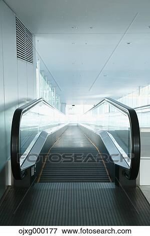 Escalator View Large Photo Image Stock Photo - Escalator. Fotosearch