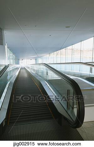 Escalator View Large Photo Image Stock Photography - Escalator. Fotosearch