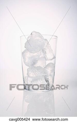 Glass with ice View Large Photo Image Picture - Glass with ice. Fotosearch