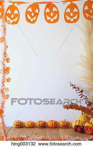 Halloween pumpkins View Large Photo Image Stock Image - Halloween pumpkins. Fotosearch