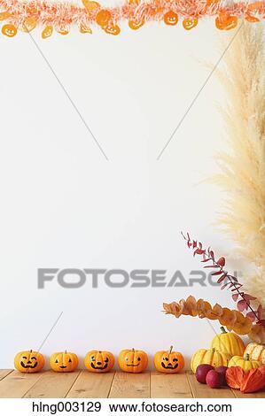 Halloween pumpkins View Large Photo Image Stock Photo - Halloween pumpkins. Fotosearch