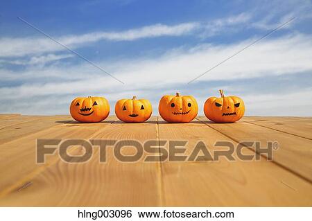 Halloween pumpkins View Large Photo Image Stock Photograph - Halloween pumpkins. Fotosearch