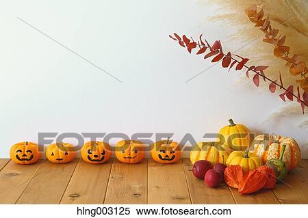 Halloween pumpkins View Large Photo Image Stock Photography - Halloween pumpkins. Fotosearch