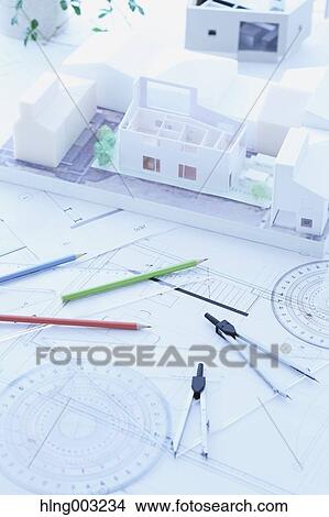 House miniature in an architect studio View Large Photo Image Picture - House miniature in an architect studio. Fotosearch