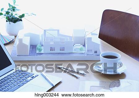House miniature in an architect studio View Large Photo Image Picture - House miniature in an architect studio. Fotosearch