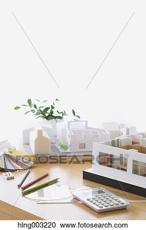 House miniature in an architect studio View Large Photo Image Stock Image - House miniature in an architect studio. Fotosearch