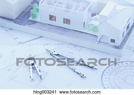 House miniature in an architect studio View Large Photo Image Stock Image - House miniature in an architect studio. Fotosearch