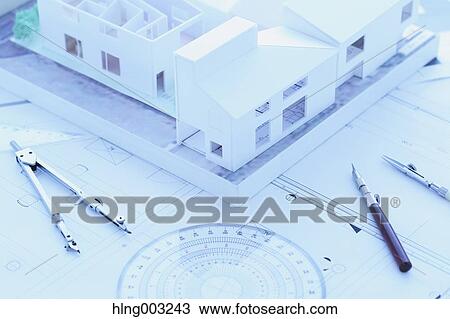 House miniature in an architect studio View Large Photo Image Stock Image - House miniature in an architect studio. Fotosearch