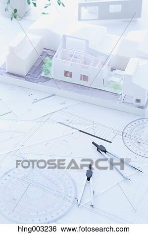 House miniature in an architect studio View Large Photo Image Stock Photograph - House miniature in an architect studio. Fotosearch