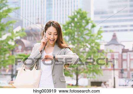 Japanese attractive businesswoman in downtown Tokyo View Large Photo Image Stock Photo - Japanese attractive businesswoman in downtown Tokyo. Fotosearch