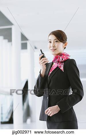 Japanese attractive flight attendant at the airport View Large Photo Image Stock Image - Japanese attractive flight attendant at the airport. Fotosearch