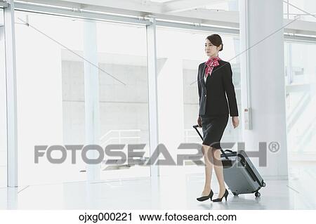Japanese attractive flight attendant at the airport View Large Photo Image Stock Image - Japanese attractive flight attendant at the airport. Fotosearch