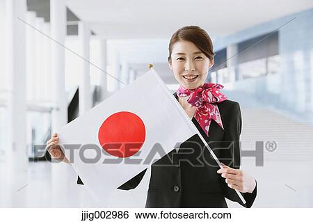 Japanese attractive flight attendant at the airport View Large Photo Image Stock Photograph - Japanese attractive flight attendant at the airport. Fotosearch