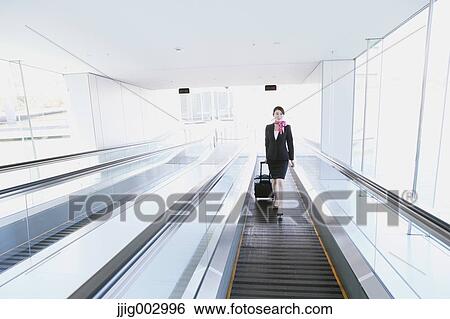 Japanese attractive flight attendant at the airport View Large Photo Image Stock Photograph - Japanese attractive flight attendant at the airport. Fotosearch