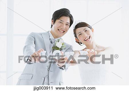 Japanese bride and groom View Large Photo Image Stock Image - Japanese bride and groom. Fotosearch