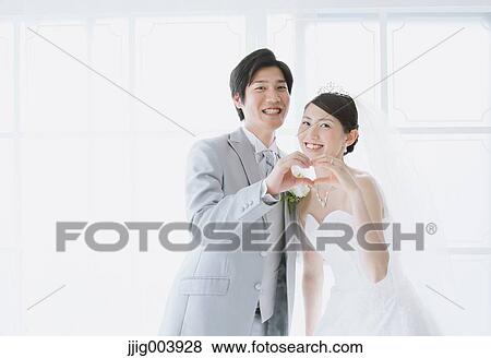 Japanese bride and groom View Large Photo Image Stock Photo - Japanese bride and groom. Fotosearch
