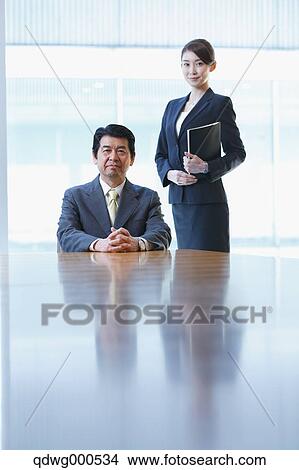 Japanese business people View Large Photo Image Picture - Japanese business people. Fotosearch
