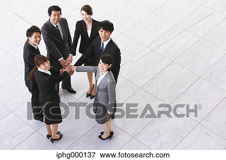 Stock Photo - Japanese business people. Fotosearch