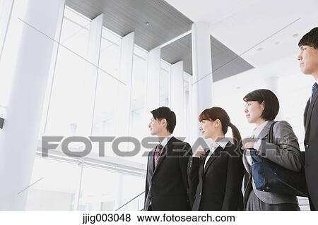 Stock Photo - Japanese business people. Fotosearch