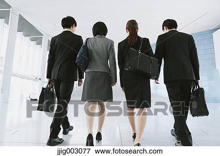 Stock Photo - Japanese business people. Fotosearch