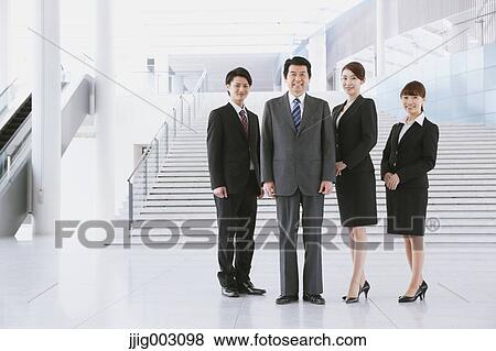 Stock Photo - Japanese business people. Fotosearch