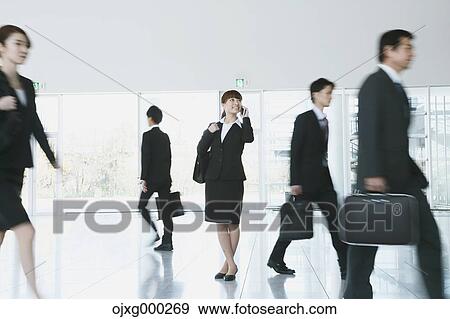 Stock Photo - Japanese business people. Fotosearch