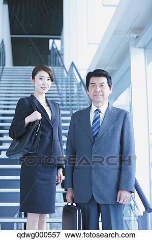 Japanese business people View Large Photo Image Stock Photo - Japanese business people. Fotosearch