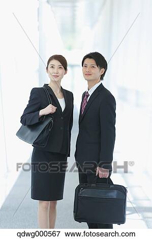 Japanese business people View Large Photo Image Stock Photo - Japanese business people. Fotosearch