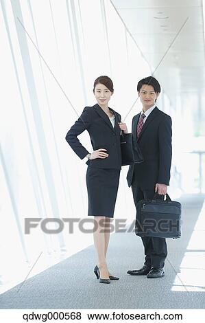 Japanese business people View Large Photo Image Stock Photo - Japanese business people. Fotosearch