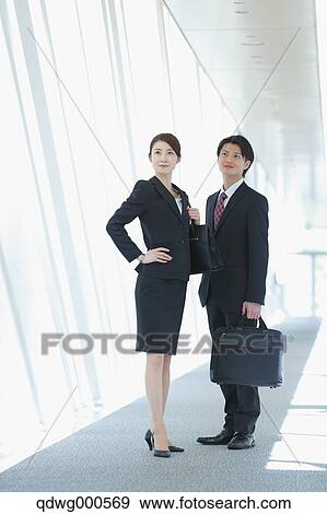 Japanese business people View Large Photo Image Stock Photo - Japanese business people. Fotosearch