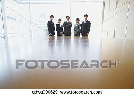 Stock Photo - Japanese business people. Fotosearch