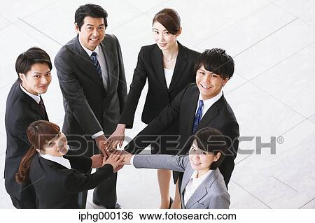 Japanese business people View Large Photo Image Stock Photograph - Japanese business people. Fotosearch
