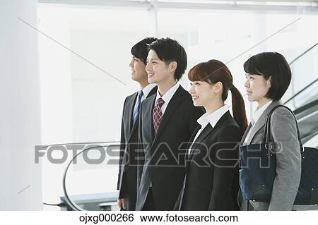 Japanese business people View Large Photo Image Stock Photograph - Japanese business people. Fotosearch
