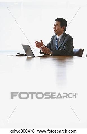 Stock Photo - Japanese businessman. Fotosearch