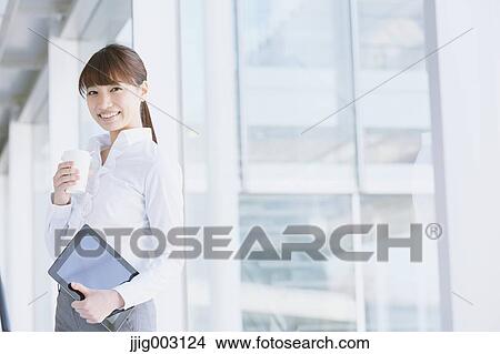 Picture - Japanese businesswoman. Fotosearch