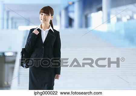 Stock Image - Japanese businesswoman. Fotosearch