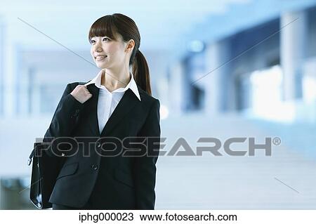 Stock Image - Japanese businesswoman. Fotosearch