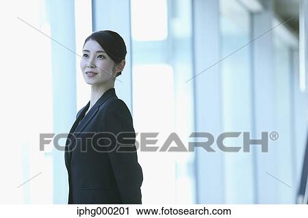 Stock Image - Japanese businesswoman. Fotosearch