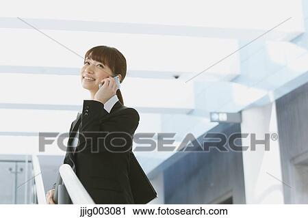 Stock Image - Japanese businesswoman. Fotosearch