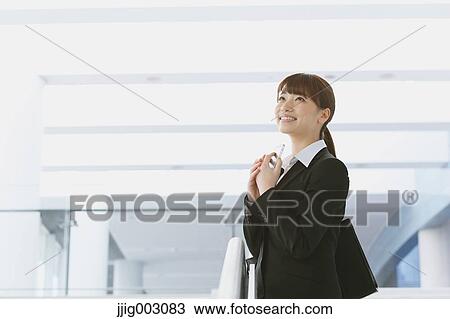 Stock Image - Japanese businesswoman. Fotosearch