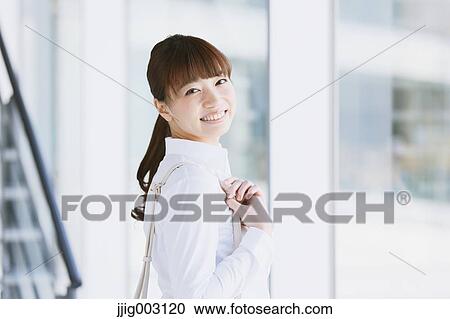 Stock Image - Japanese businesswoman. Fotosearch