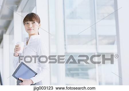 Stock Image - Japanese businesswoman. Fotosearch