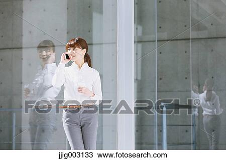 Stock Image - Japanese businesswoman. Fotosearch
